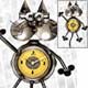 Collectibles,Music Box, Cat Clocks, Cat Sculptures,Cat Figurines