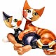 Collectibles,Music Box, Cat Clocks, Cat Sculptures,Cat Figurines