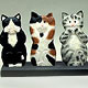 Cat Figurine Collectibles,Music Box, Cat Clocks, Cat Sculptures,Cat Figurines
