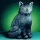 Cat Statue Collectibles,Music Box, Cat Clocks, Cat Sculptures,Cat Figurines