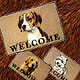 Dog Mats Treat jars Cats, Pedigree Treat Jars, Pedigree, Pedigree Plates