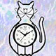Cat Clock Collectibles, Cat Clocks,Music Boxes