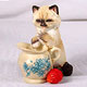 Cat Figurine Collectibles, Cat Clocks,Music Boxes