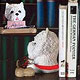 Dog Bookends Pedigree 
Watches of Dog Breeds, Collectibles, Dog Clocks,Professionals,dog athletes,Music Boxes