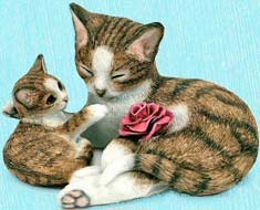 Cat Lovers, Figurines, Handcrafted figurines, Cat figurine, Banks, kitty banks, sweatshirts, cat lovers t-shirts, Earrings, Cat Tote Bags, Totes, Earrings, Cat Earrings, Cat jewelry, Leads, Cat Harnesses, Cat Grooming Tools