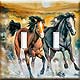 Jewel Box Horses Switch Plate