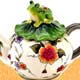 Floral Frog 
Teapot Floral 
Frog Teapot