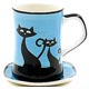 Catitude 
Mug And Saucer Set Catitude
 Mug And Saucer Set