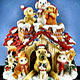 Christmas Doghouse With Cat Pals Music Box Christmas Doghouse With Cat Pals Music Box